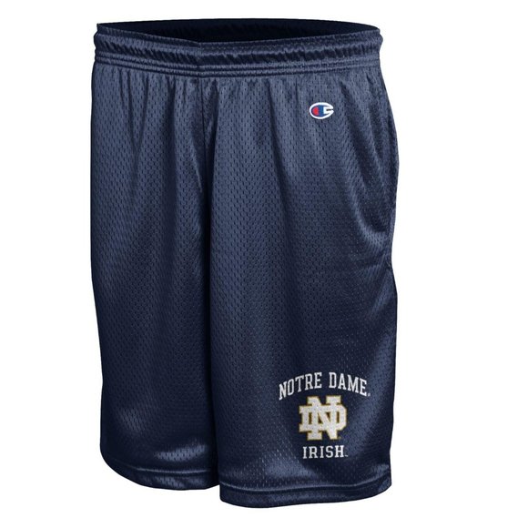 University of Notre Dame Irish Mens Mesh Shorts Pants - Picture 1 of 1